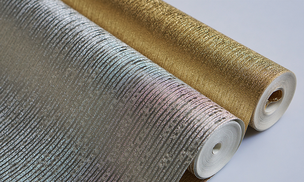 วอลเปเปอร์ลายฟอยล์เงิน ฟอยล์ทอง