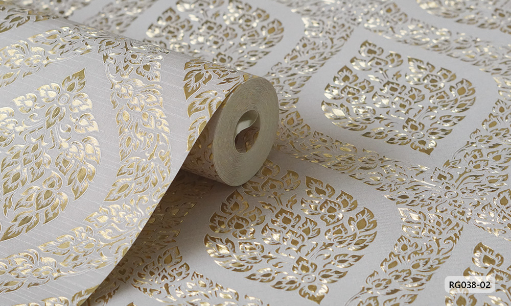 วอลเปเปอร์ลายพุ่มข้าวบิณฑ์