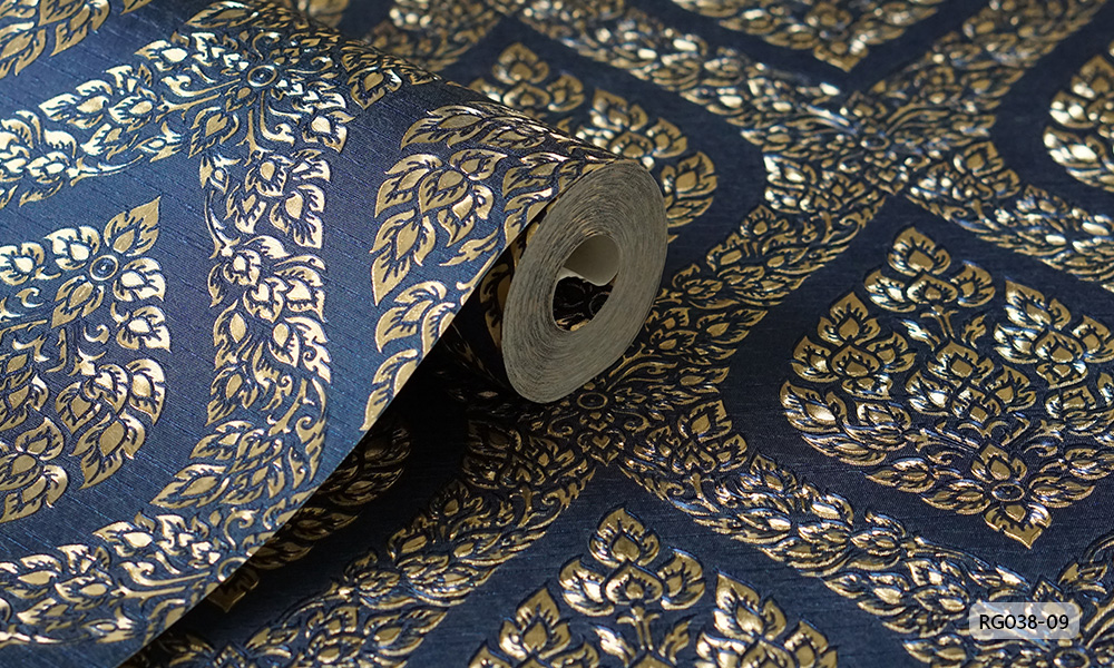 วอลเปเปอร์ลายพุ่มข้าวบิณฑ์