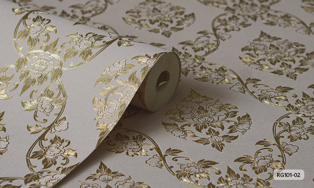 วอลเปเปอร์ลายดอกพุดตาน