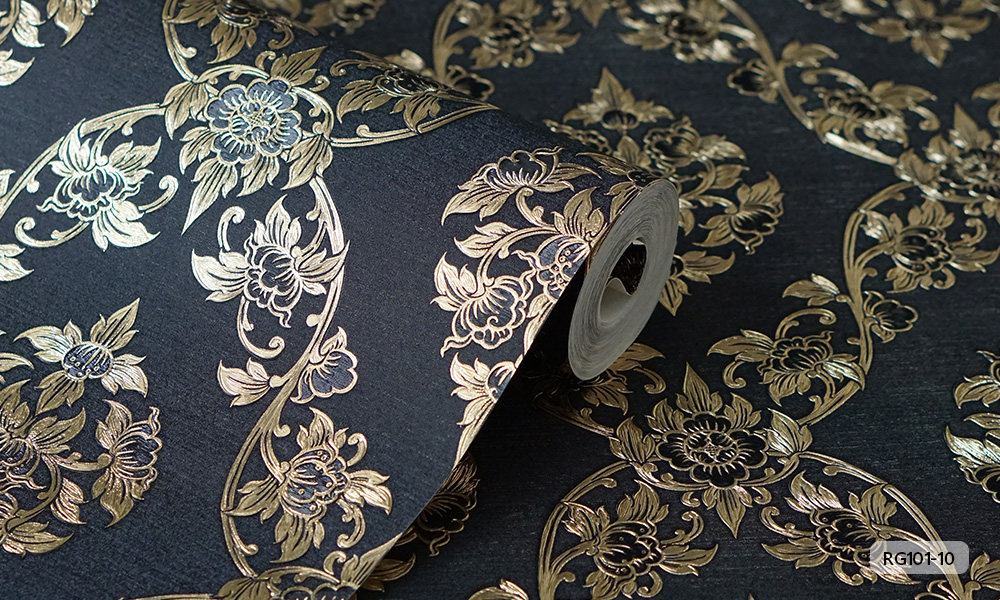 วอลเปเปอร์ลายดอกพุดตาน