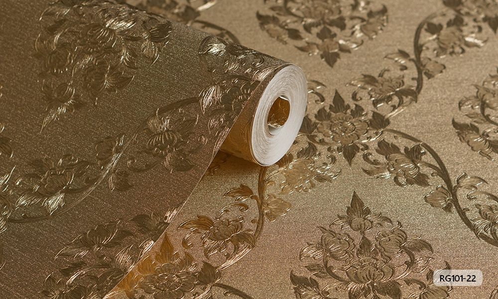 วอลเปเปอร์ลายดอกพุดตาน